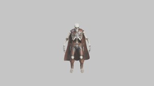 Sci fi robot Skeleton Rigged Animated