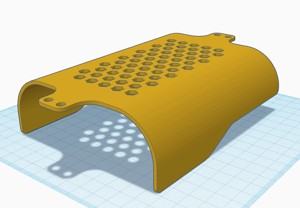 Spotmicro - Bottom Cover Honeycomb