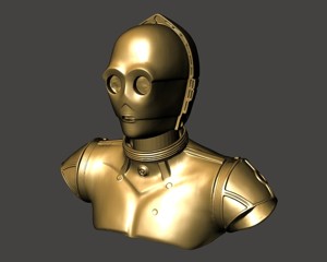 C3PO bust