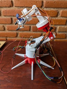 7-DEGREE ROBOTIC ARM WITH ARDUINO UNO AND PYTHON (SOFTWARE ONLY)