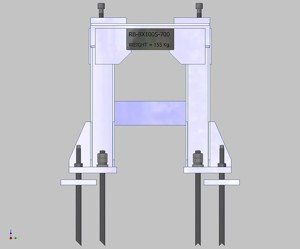 26368-ROBOT BASE KAWASAKI BX100S-700