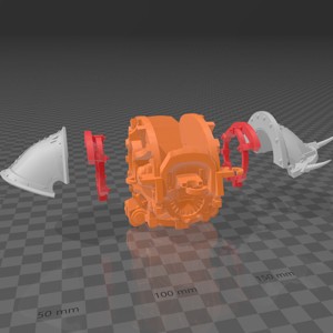 E-Z FLOW SHOULDER MOUNT WITH TORSO