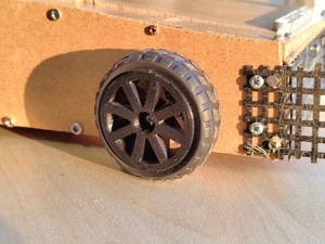 Wheel for DIY arduino robots