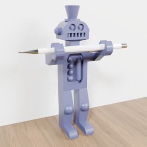 ROBOT PENCIL HOLDER