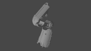 CHAOTIC LEG CONVERSION KIT FOR GIANT HERALDIC ROBOT FROM A DARK FUTURE