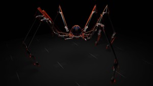 Sci-fi Spider Robot