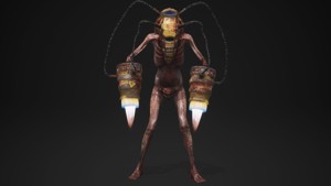 Sci-fi Cyber Victim 7