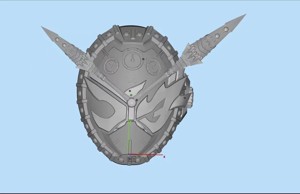 kamen rider zio 3Dprint modle