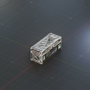 Sci-Fi Crate Box Container  Sci-Fi  Object Space  05