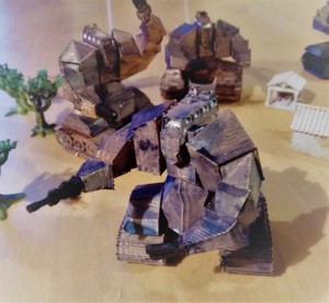GIANT STEAM PUNK ROBOT FOR WARGAME.