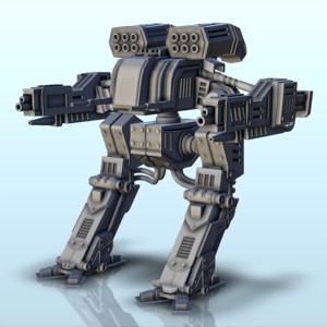 UZSUS COMBAT ROBOT (9) - BATTLETECH MECHWARRIOR SCIFI SCIENCE FICTION SF WARHORDES GRIMDARK CONFRONTATION