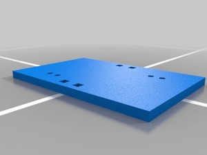 Arduino Drivebase Basemount