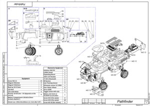 Pathfinder - Housing for RC Car - STL and CAD - Commercial Use