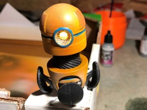 Robot with 5mm Led