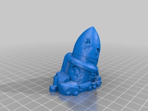 PARTIALLY-BURIED GIANT ROBOT