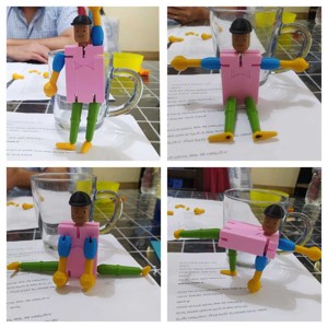 Elastic Robot Toy