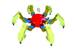 HEXAPOD ROBOT - H1 - BODY TOP & BOTTOM