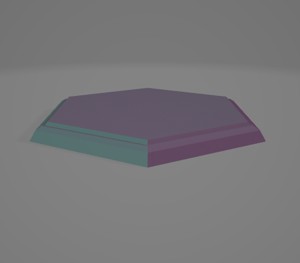 HEX BASE WITH LIP