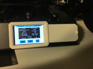 Anycubic Mega S Faceplate with screen cover