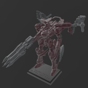 Armored Core 6 Handler Walter- IB-C03 HAL 826 Presupported