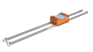 3D design of the RGV Rail Guided Vehicle 3D model