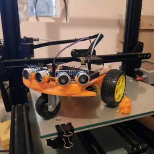 Robot Car Arduino with Ultrasonic Sensor