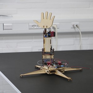 Self recording robotarm