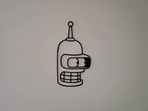 Bender - Futurama Wall Art