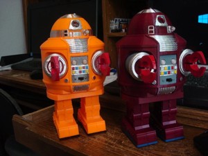 Walking , body twisting Robot