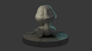 Wild Robot Baby Brightbill 3D print