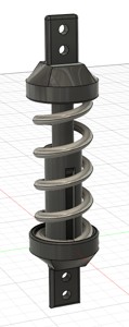 shock absorber 88.5mm 3D printed