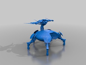 weird robot angel thing