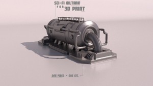 OilTank for 3Dprint