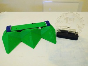 150g triple wedge combat robot (Microdot)