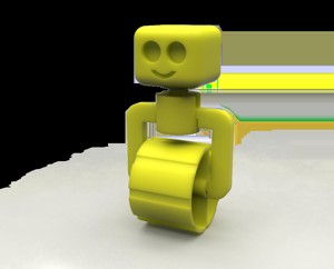 Wheelie (build kit), one hour print