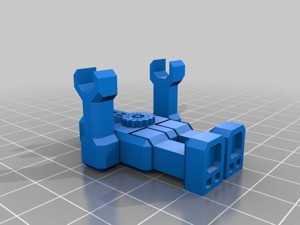 Capital Factory Robot Keychain