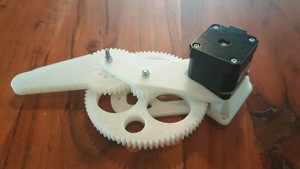 Nema 17 gearing with lifting arm