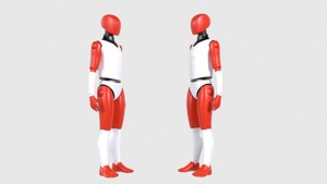 Humanoid AI Robot 3D model