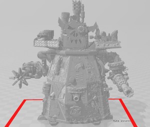 Y'ORC GARGANTUAN TRASH ROBOT (8MM SCALE)
