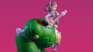 TRON BONNE FROM MEGA MAN LEGENDS