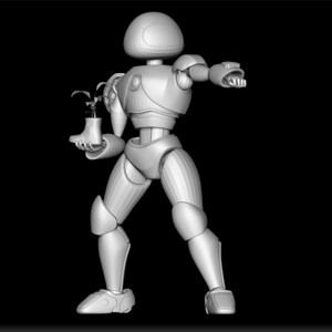 EVE WALL-E ROBOT WARRIOR
