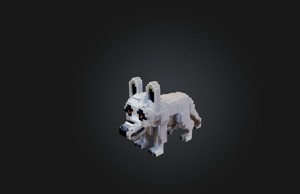 Voxel Wolf