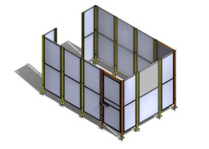 Modular enclosure for sev...
