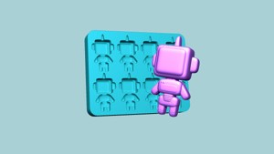 Jelly Candy Molding Robot - Gummy Mould