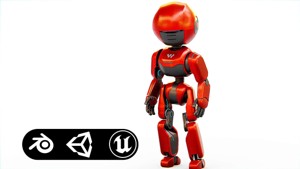 TOY BOT MESSY  Rigged for Unreal Engine - Unity - MIXAMO 