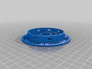 Reel for Control Line Wires (inspired by the Prusament filament spool)