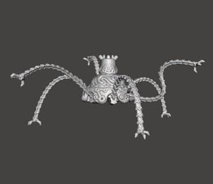 BOTW GUARDIAN MINIATURE MODEL FOR FANTASY GAMES RPG AND DND