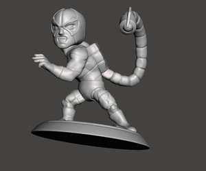 scorpian chihbi 3d model 