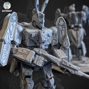 STANDING TANK MECH 3D PRINTABLE 100MM