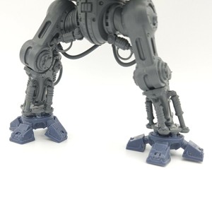 Posable Knight Robot Foot